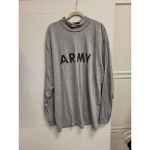 Army‎ IPFU Physical Fitness Uniform Long Sleeve Shirt XXL US Military Issue